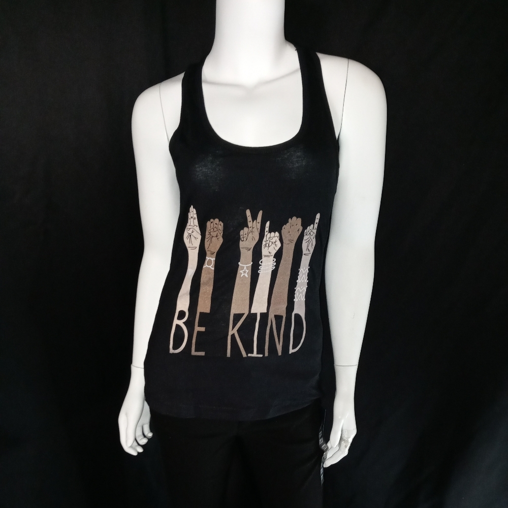 💜Be Kind💜 Women's Printed Tank Tee